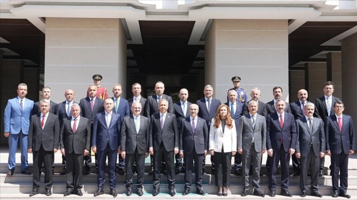 İçişleri Bakanı Yerlikaya, 23 ilin emniyet müdürünü kabul etti