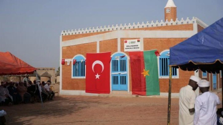 İDDEF’in Burkina Faso'daki yeni eserleri hizmete açıldı