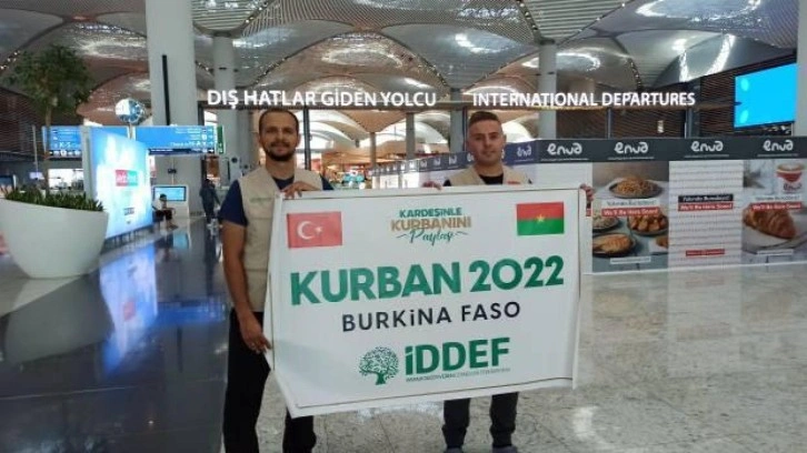 İDDEF'in kurban ekipleri yola çıktı