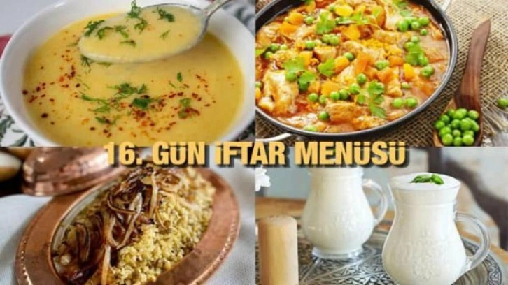 İftar menüleri 2023: 16. Gün iftar menüsü