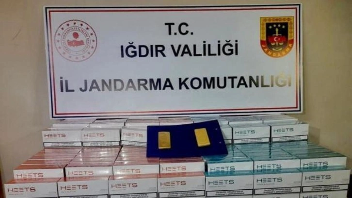 Iğdır'daki kaçakçılara operasyon: Ermenistan'dan getirilen 2 külçe altın ele geçirildi