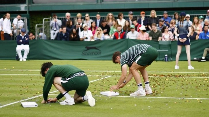 İklim aktivistleri Wimbledon’ı hedef aldı