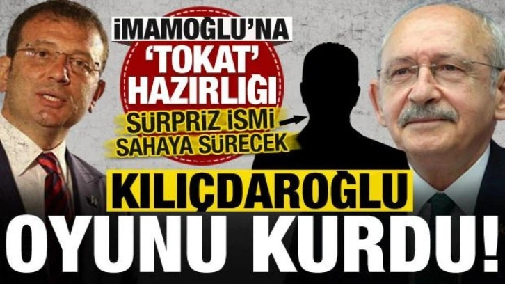 İmamoğlu'na tokat hazırlığı! Adaylığını açıklarsa sürpriz isim devreye girecek...