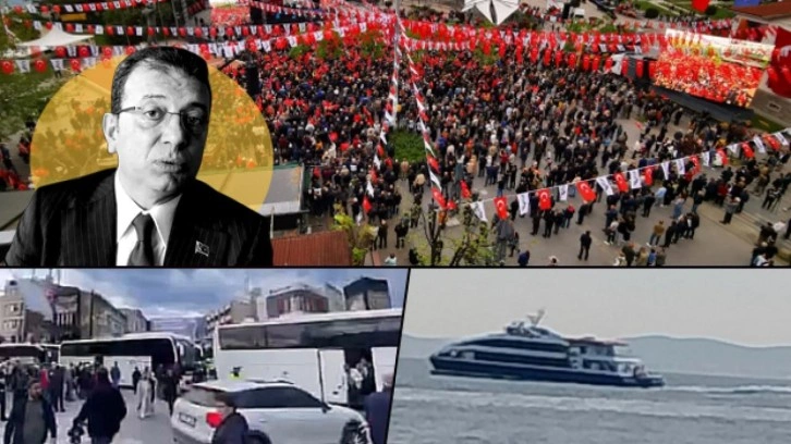 İmamoğlu’nun Yalova fiyaskosu! Meydan boş kaldı, taşıma kalabalık ifşa oldu