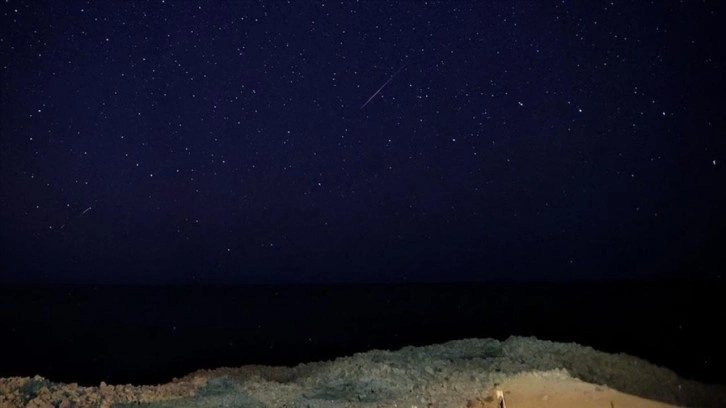 İnce Burun'da Perseid meteor yağmuru