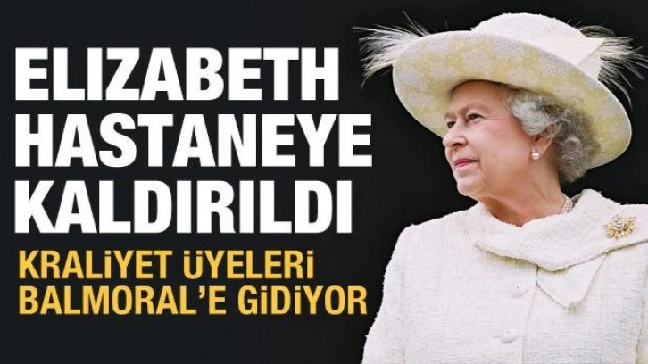 İngiltere Kraliçesi Elizabeth gözetim altına alındı, aile üyeleri toplanıyor