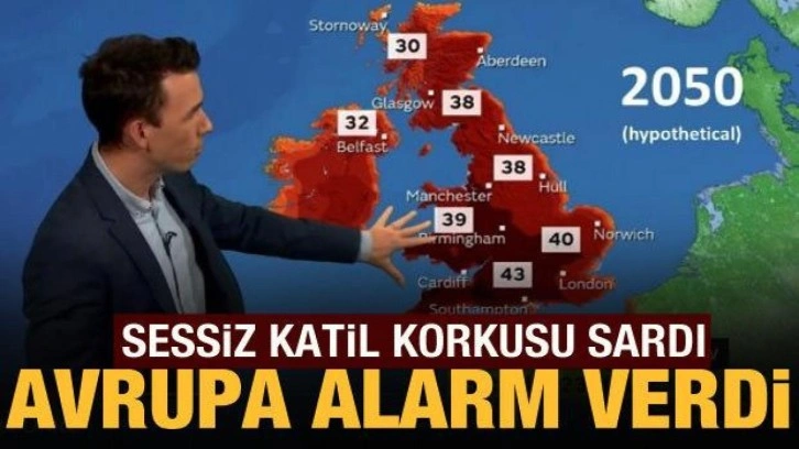 İngiltere'den artan sıcaklıklara karşı kırmızı alarm