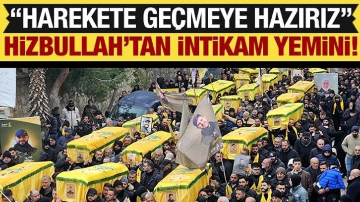 İntikam almak için yemin ettiler! Hizbullah'tan dünyaya net mesaj