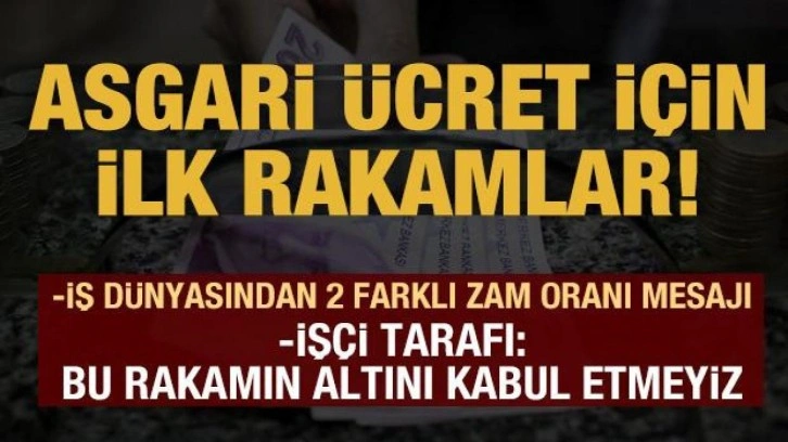 İşçi tarafı asgari ücret için net rakamını açıkladı: 7785 TL'nin altı asla olmaz