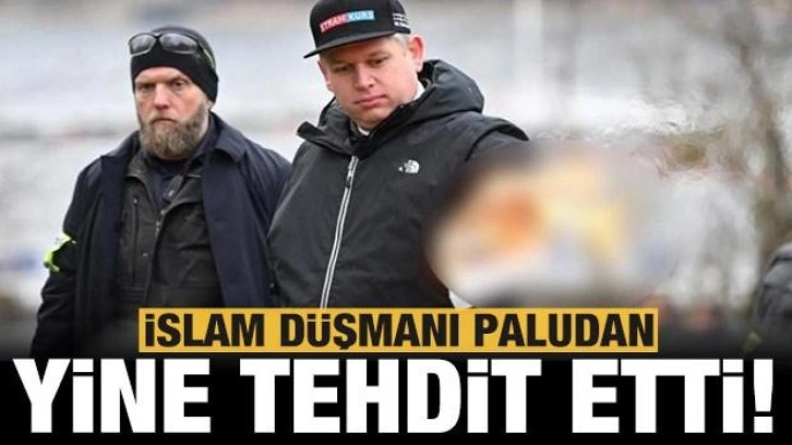 İslam düşmanı Paludan yine tehdit etti: Tekrar yakacakmış!