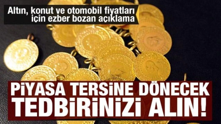 İslam Memiş'ten altın için uyarı geldi: 3 ay boyunca satan kaybeder