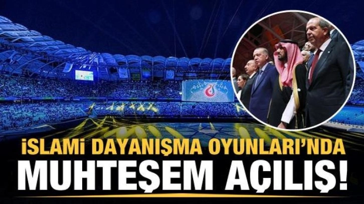 İslami Dayanışma Oyunları açılış töreni!