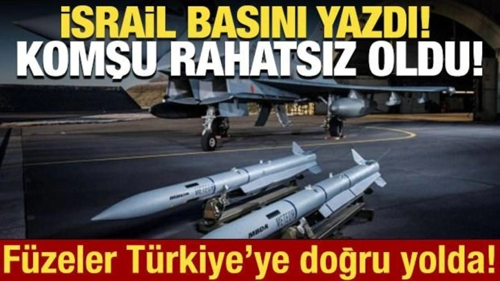 İsrail basını yazdı! Komşu rahatsız oldu, füzeler yola çıkıyor