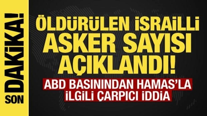 İsrail-Filistin savaşından son dakika: Hamas ve İslami Cihad'la ilgili çarpıcı iddia