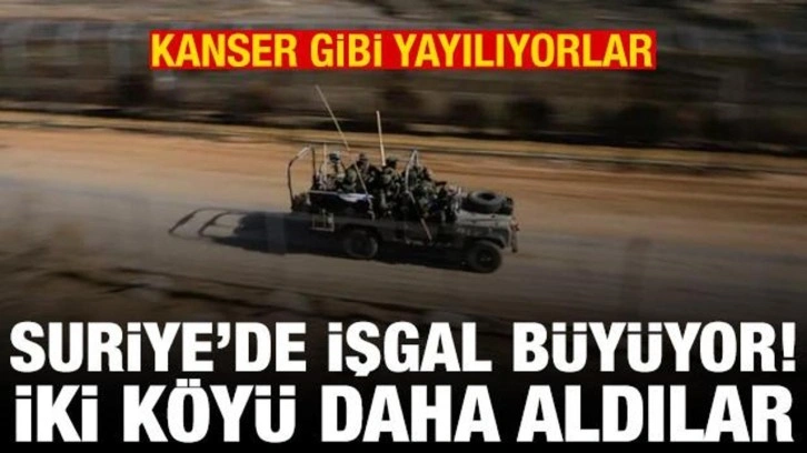 İsrail ordusu Suriye'de ilerliyor: Dera'da iki köyü daha aldılar