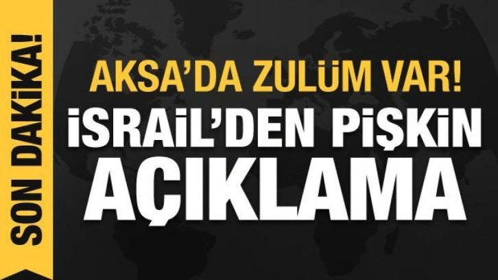 İsrail'in Ankara Büyükelçiliği'nden Mescid-i Aksa açıklaması