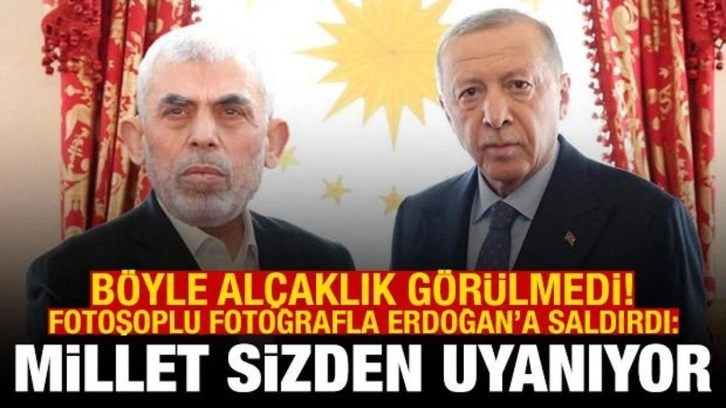 İsrailli Bakan, photoshoplu fotoğrafla Erdoğan'a saldırdı: Türk milleti sizden utanıyor