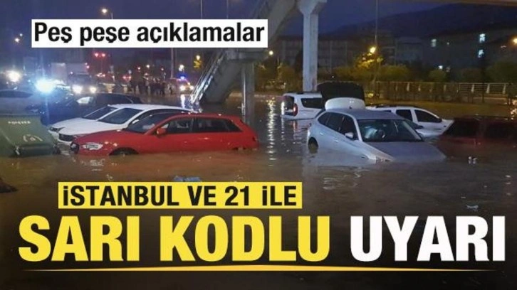 İstanbul ve 21 il için son dakika uyarısı! AKOM ve AFAD'dan peş peşe duyurular