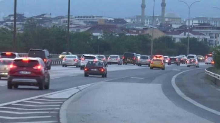 İstanbul'da bayram trafiği başladı