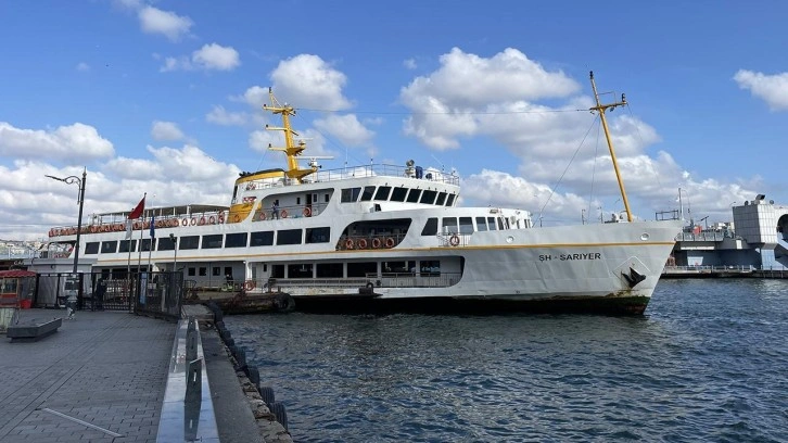 İstanbul'da bazı vapur seferleri iptal edildi