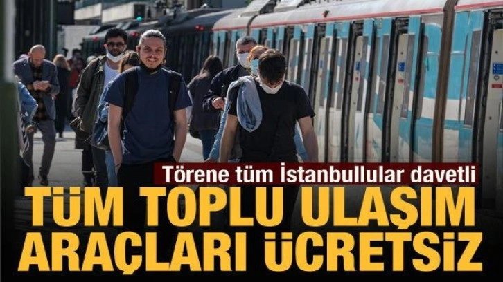 İstanbul'da bugün tüm toplu ulaşım araçları ücretsiz: Atatürk Havalimanı'na nasıl gidilir?