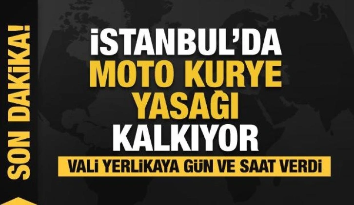 İstanbul'da Motosiklet, Elektrikli scooter ve Motokuryeler için yasak kalkıyor