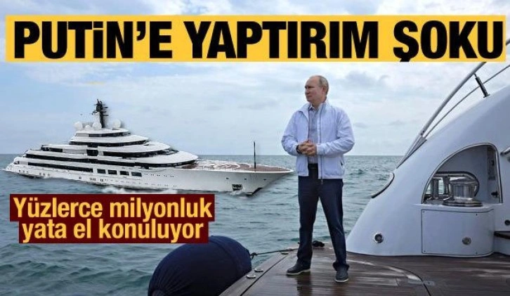 İtalya'daki gizemli yat, Putin'in mi? El konulmayı bekliyor