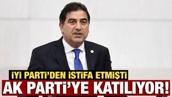 İYİ Parti'den istifa eden Ünal Karaman AK Parti'ye katılıyor!