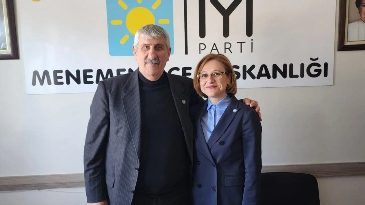 İzmir'de İYİ Partiden milletvekili adayı olan Arzu Yıldırım, MHP'ye geçti