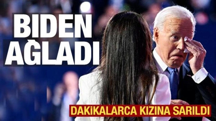 Joe Biden ağladı! Bir devrin sonu