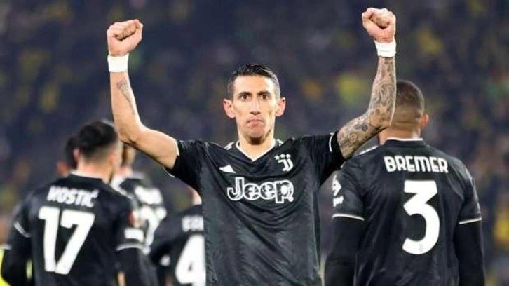 Juventus'tan Angel Di Maria'ya teşekkür