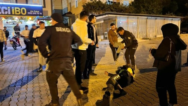 Kaçmaya çalışan sürücü dehşet saçtı: 2'si polis 4 yaralı