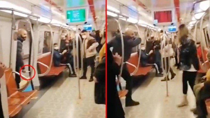 Kadıköy metrosunda bıçakla kadınlara saldıran adam suçu güvenliğe attı: Görevlerini yapmadılar