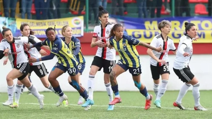 Kadın futbolu derbisinde Fenerbahçe, yarın Beşiktaş'ı konuk edecek