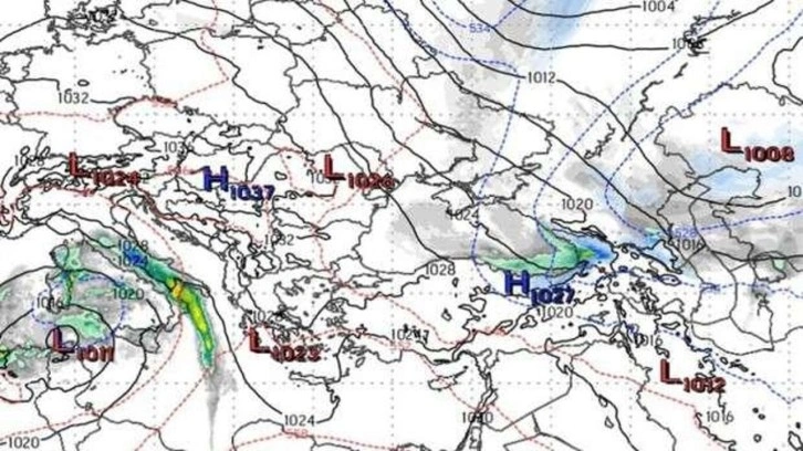 Kar fıtınası geliyor! Harita paylaşıldı