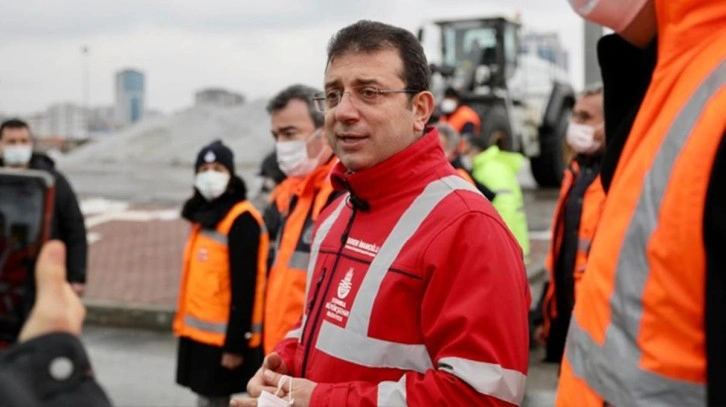 Kar yağışının etkili olduğu İstanbul'da Ekrem İmamoğlu'na büyük tepki