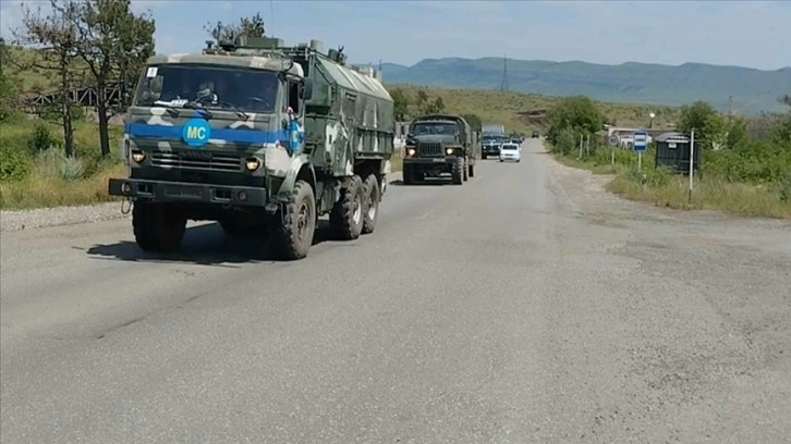 Karabağ'da konuşlanan Rus Barış Gücü'nün bölgeden çıkış süreci tamamlandı