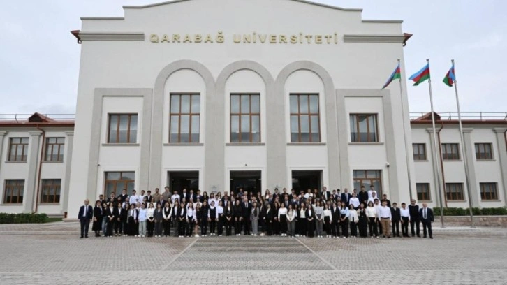 Karabağ Üniversitesi açıldı