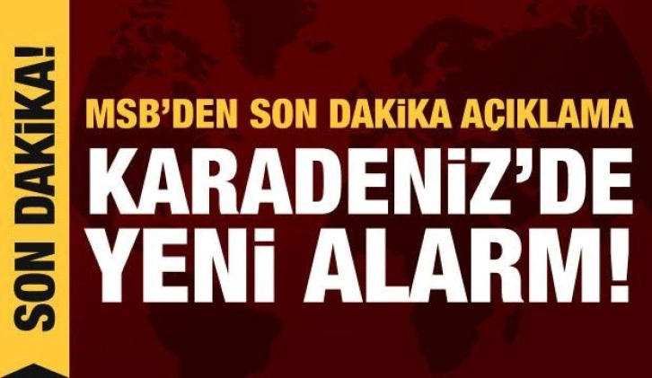 Karadeniz'de bir mayın daha tespit edildi!