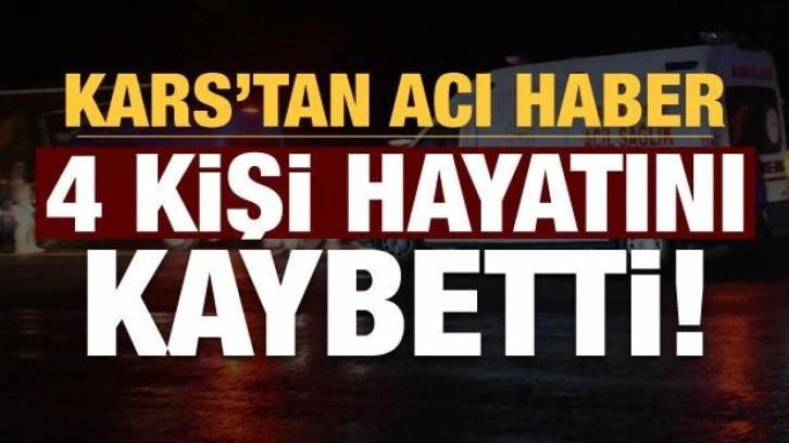 Kars ve Malatya'da peş peşe acı haberler: 9 kişi hayatını kaybetti!