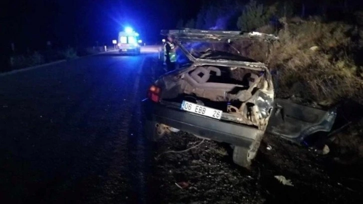 Kastamonu’da otomobil takla attı: 5 yaralı