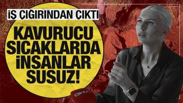 Kavurucu sıcaklarda susuz kaldılar! CHP'li belediyeye büyük tepki