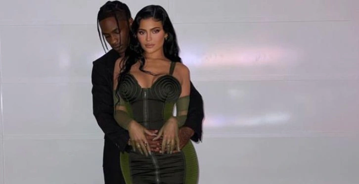 Kaylie Jenner ve Travis Scott'ın en mutlu günü! Kalp emojisiyle güzel haberi duyurdular