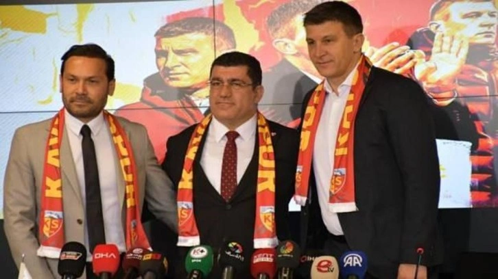 Kayserispor yeni hocasını duyurdu! 1,5 yıllık imza