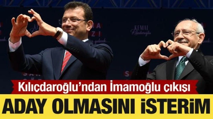 Kılıçdaroğlu'ndan İmamoğlu'na yeni ayar: İBB Başkanlığına aday olmalı