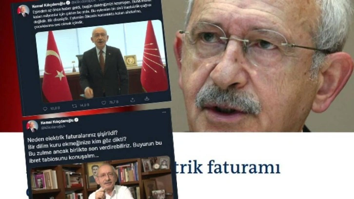 Kılıçdaroğlu'nun karanlık elektrik tiyatrosu deşifre oldu