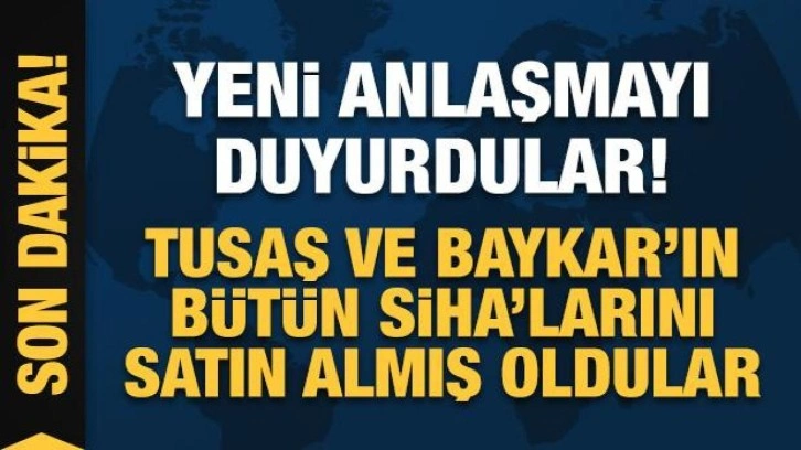 Kırgızistan TUSAŞ ve BAYKAR’ın bütün SİHA’larını satın aldı