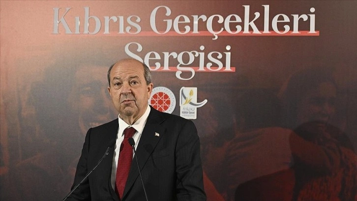 KKTC Cumhurbaşkanı Tatar, Ankara'da "Kıbrıs Gerçekleri" sergisini ziyaret etti