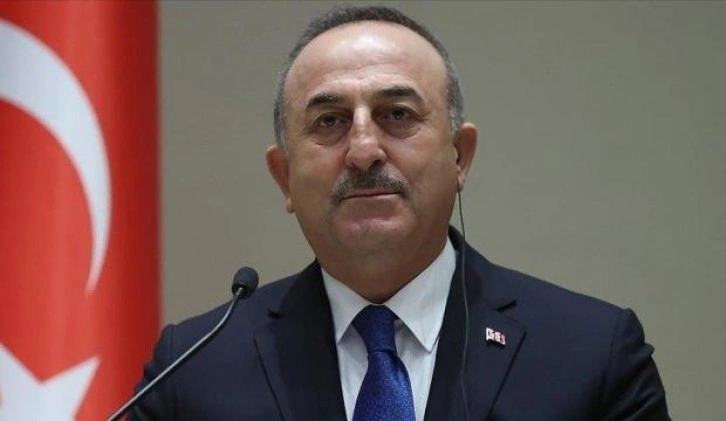 KKTC Dışişleri Bakanı Ertuğruloğlu'ndan Çavuşoğlu'na geçmiş olsun mesajı