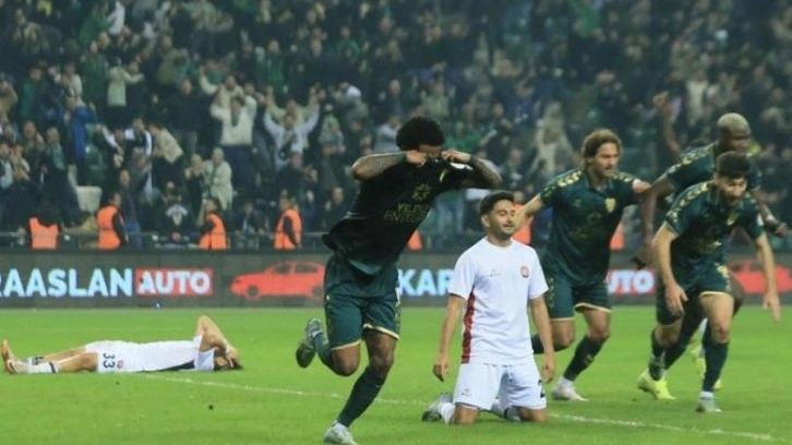 Kocaelispor, Karagümrük'ü 90+3'te yıktı